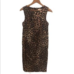 Michael Kors Leopard Print Sleeveless Dress Size 4